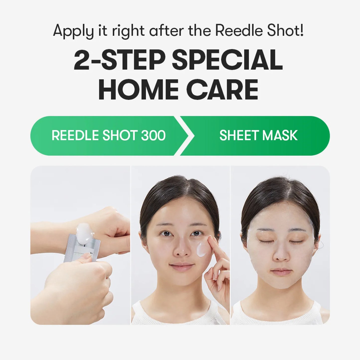 VT Cosmetics Mild Reedle Shot 300 2-Step Mask