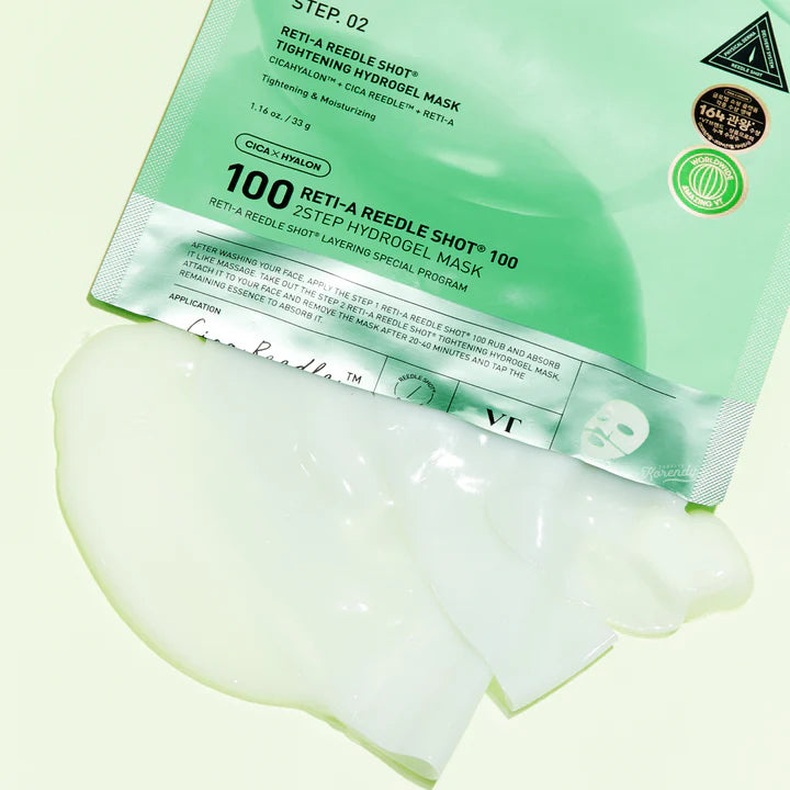 VT Cosmetics Reti A Reedle Shot 100 2-Step Mask