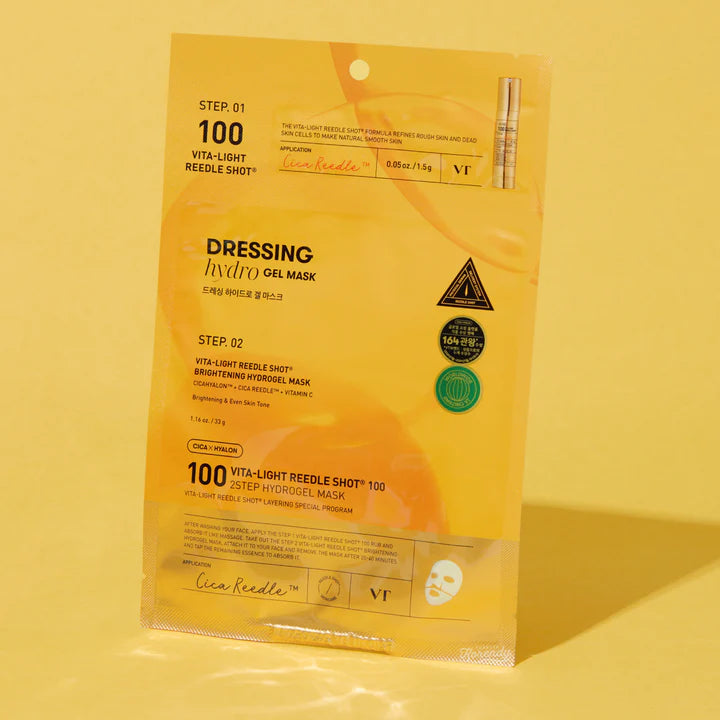 VT Cosmetics Vita Light Reedle Shot 100 2 Step Mask