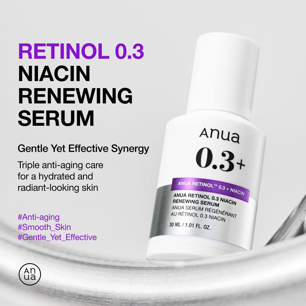 Anua Retinol 0.3+ Niacin Renewing Serum
