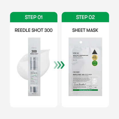 VT Cosmetics Mild Reedle Shot 300 2-Step Mask